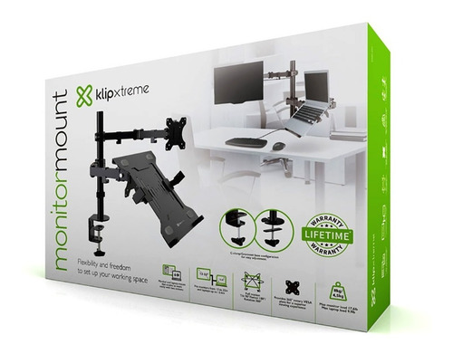 Imagen 9 de 9 de Rack Soporte De Escritorio Para Laptop Y Monitor - Gamers