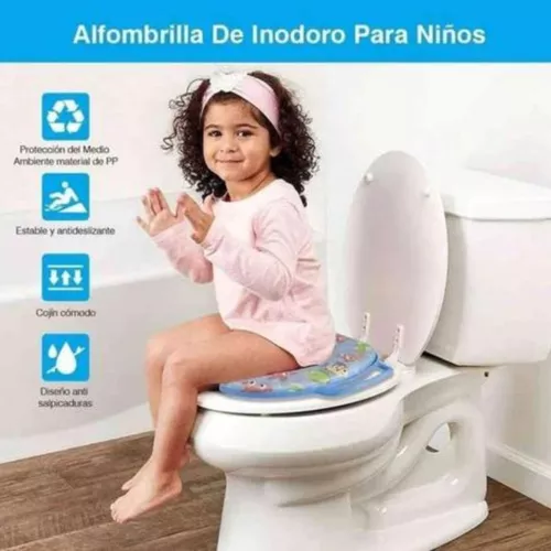 Adaptador Reductor Inodoro Soft Baby Niños Acolchonado