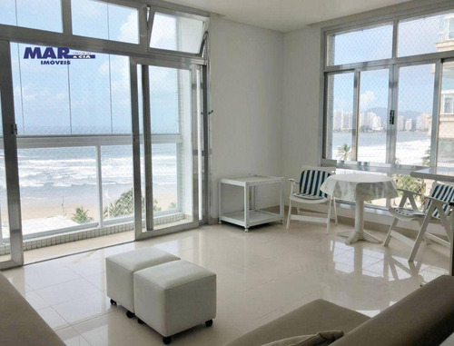 Imagem 4 de 18 de Apartamento À Venda No Guarujá, Na Praia De Pitangueiras, 160 Metros De Área Útil, Sacada, 02 Vagas De Garagem E Lazer. - Ap11175