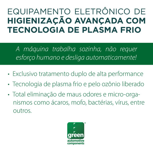 Maquina De Oxisanitização Geradora De Ozônio Automotivo