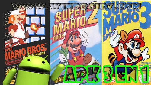 Super Mario Bros 1, 2 Y 3 Para Android