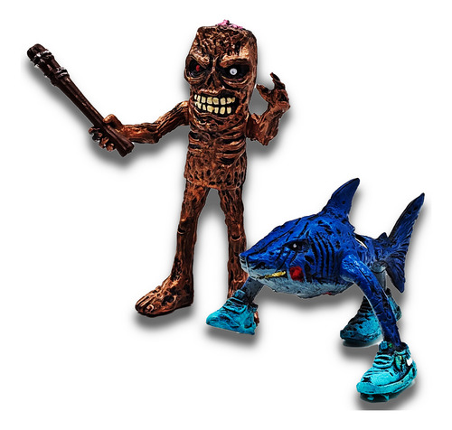 Capuchino Asesino Sahur Zombie Pesadilla 4 Figuras Brainrot