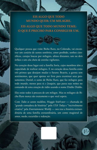 Todos os santos malditos, de Stiefvater, Maggie. Editorial Verus Editora Ltda., capa mole em português, 2019
