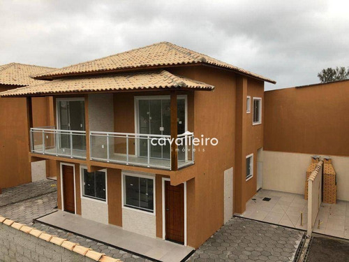 Imagem 1 de 24 de Casa Com 2 Dormitórios À Venda, 56 M² Por R$ 230.000,00 - Jardim Atlântico Central (itaipuaçu) - Maricá/rj - Ca4844