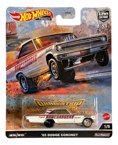 Hot Wheels 65 Dodge Coronet Rueda De Goma Demons Solo Envios