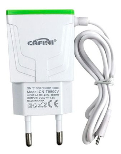 Cargador De Pared 3.1 Cable Micro-usb Salida: 3.1a