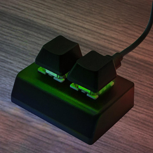 Copiar Y Pegar 2 Teclas Teclado Red Axis Usb Mini Negro