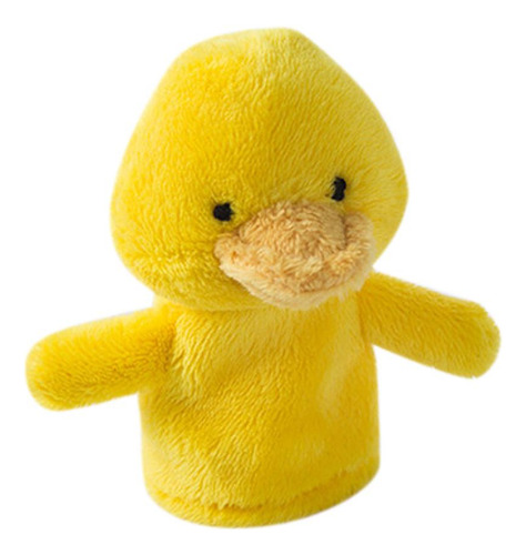 Fantoches De Dedo De Animais Dos Desenhos Pato Amarelo