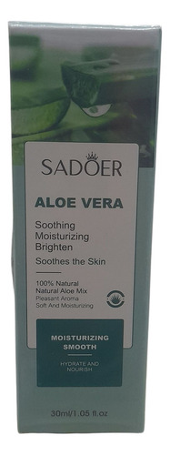 Serum De Aloe Vera Hidratante Nutritiva Sadoer 30ml Todo Tipo De Piel Noche