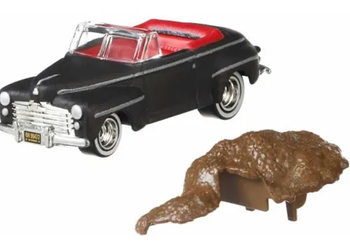 Hot Wheels Premium Volver Al Futuro Ford S per De Luxe Color Negro