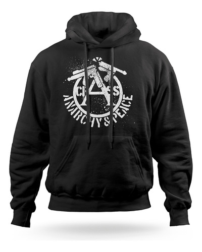 Polera Capucha Personalizada Banda Punk Crass 002