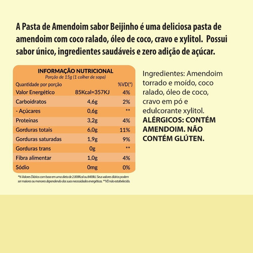 Imagem 2 de 4 de Pasta De Amendoim Integral Vários Sabores - Power One
