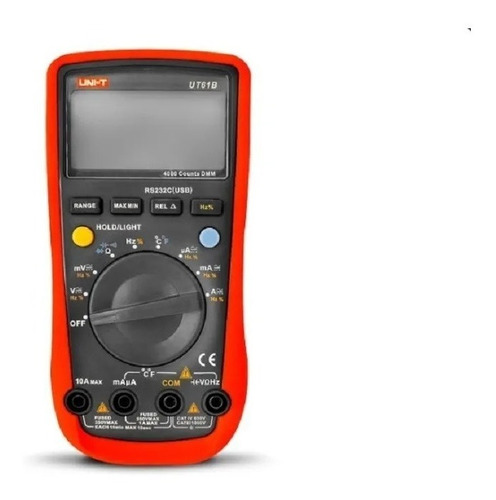 Imagen 1 de 2 de Tester Digital Unit Ut61b Resistencia Frecuencia