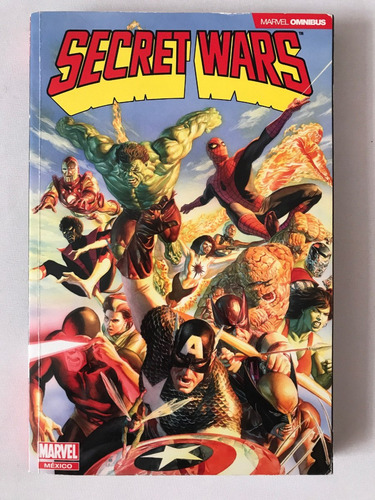 Secret Wars Marvel Omnibus Mexico Editorial Televisa 2015 (Usado)