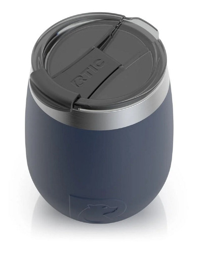 Vaso Rtic Para Vino, Navy Matte Con Tapa, 10oz Pc