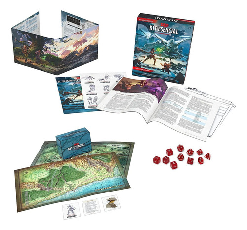 Kit Esencial Dungeons Dragons Español Introduccion Juego Rol