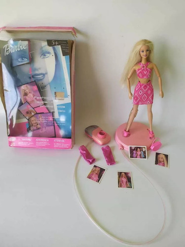 Barbie 2001 Fashion Photo Doll W Camera Mattel Caja Con Det (Usado)