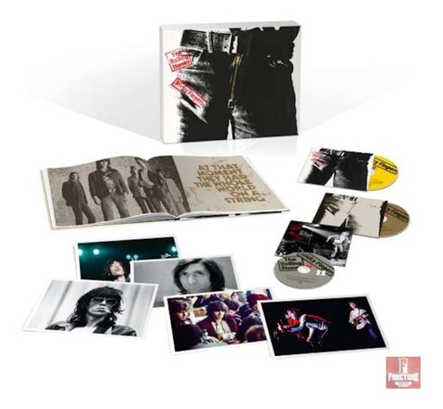 The Rolling Stones - Sticky Fingers 2cds + Dvd Boxset