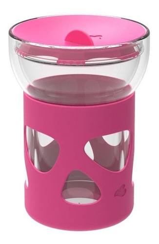 Vaso Termico Para Comidas Y Bebidas 340 Ml In Giro Leonardo Color Rosa