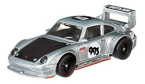 Coche De Juguete Porsche 9993 gt2 color Gris Marca Pyle