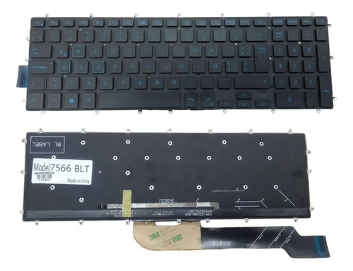 Teclado Dell Inspiron 5565 5567 15 5570 7566 Negro Negro Español España