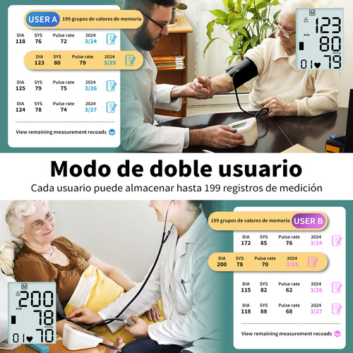 Monitor De Presion Arterial Para Brazo Con Pantalla Led