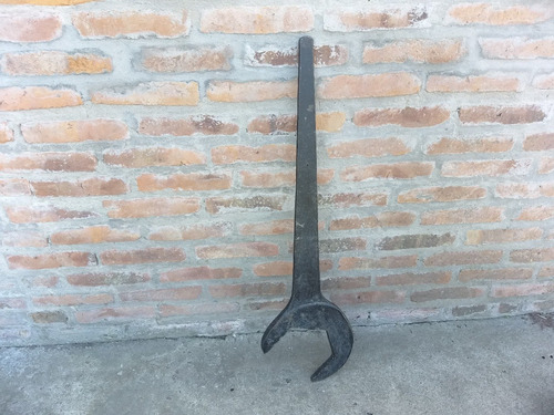 Antigua Llave De Ferrocarril Largo 93cm. Numerada