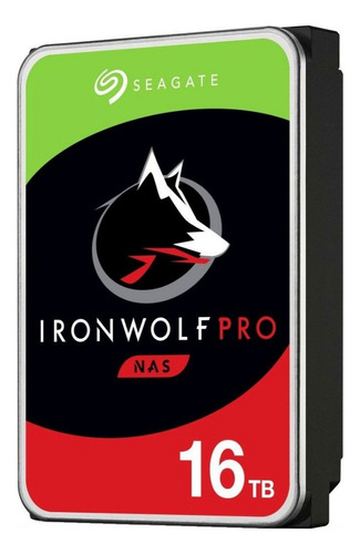 Hd Seagate Ironwolf Nas, 16tb, 3.5', Sata - St16000ne000 Pro