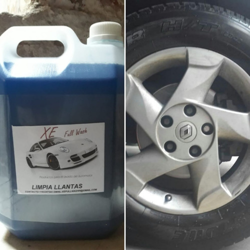 Limpia Llantas 5lts  Xe Full Wash 