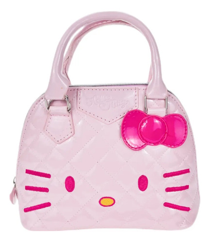 Cartera Hello Kitty Charol Rosada Cruzada 