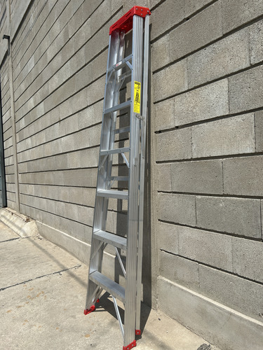 Escalera De Aluminio Tijera Simple Acceso 7 Peldaños - Scala