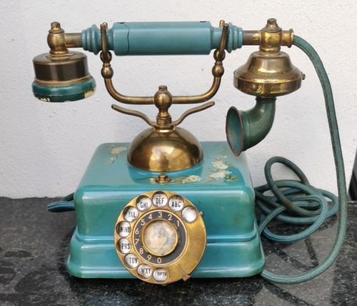 Telefone Antigo De Bancada - Raridade