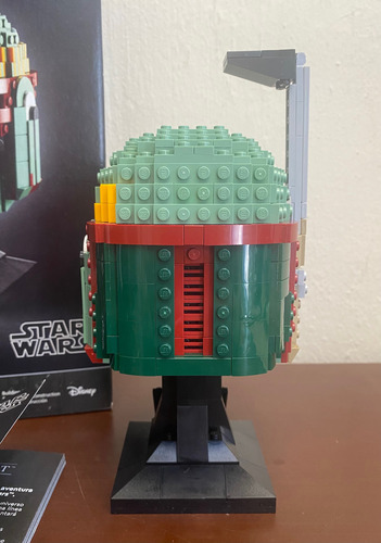 Lego Star Wars, Boba Fett Helmet, Armado 625 Set Armado Con Caja Y Manual (Usado)