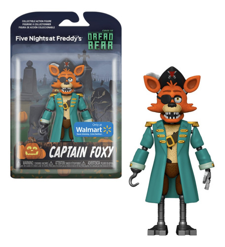 Capitan Foxy Figura Articulable Five Nights At Freddys Nuevo