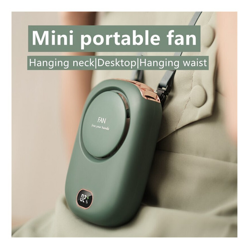 Mini Ventilador Portátil Recargable Sin Aspas, Turbo