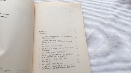 Imagen 3 de 8 de Realidad Y Juego D W Winnicott Granica