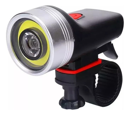 Lampara Luz Led Cob Recargable 500 Lumens Bicicleta