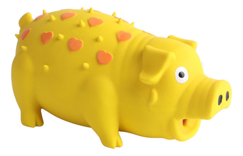 Juguete Masticable Para Perros Con Forma De Cerdo, De Látex,