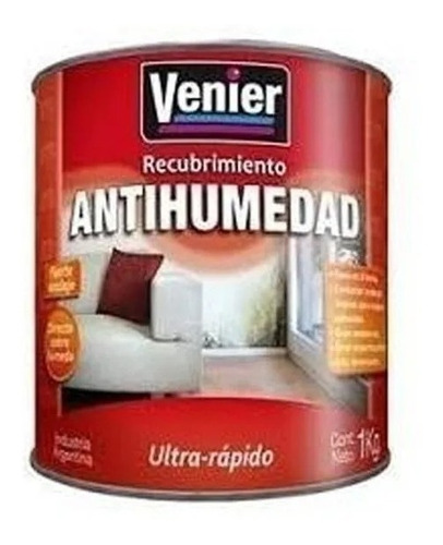 Antihumedad Venier - Aplicable Sobre La Humedad Directo 5kg Color Blanco