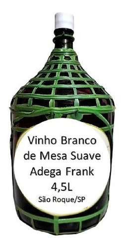 Vinho Branco Suave 4,5 L - Frank