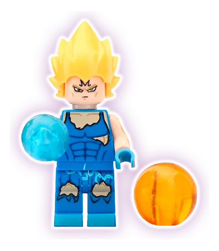 Minifiguras Anime Dragon Ball Goku Krilin Vegeta Os Gamer 