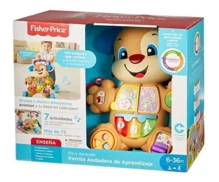 Rie Y Aprende Perrito Andadera De Aprendizaje Fisher Niño