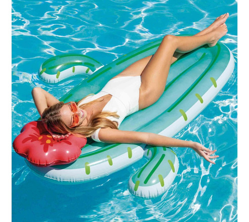 Inflable Cactus Flotador Colchoneta Niños Para Alberca Playa