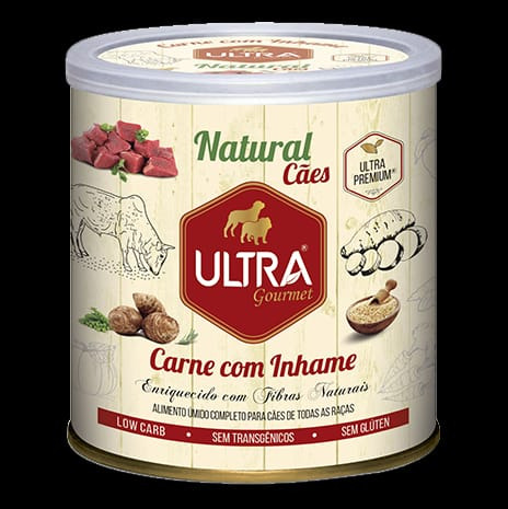 Ultra Gourmet Pate Sabor Carne Com Inhame 300g