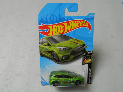 Ford Focus Rs (3) Hot Wheels 1:64 Multicolor