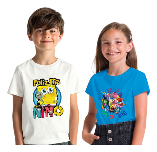 Playera Dia Del Niño Para Niño Varios Diseños