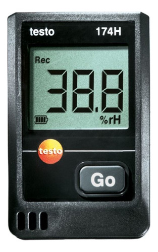 Data-logger Temp. -20~70°c Umidade 0~100%rf Ip20 Testo 174h