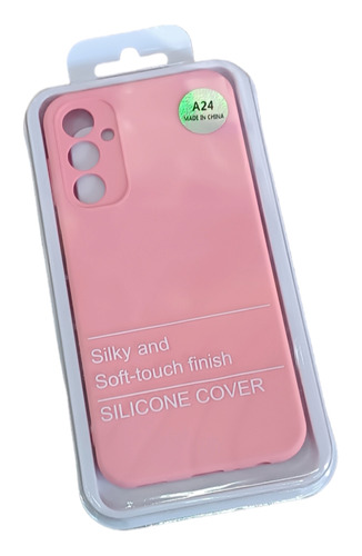 Silicon Case Con Felpa Para Samsung A24