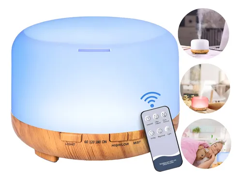 Umidificador  Ar Ambiente Difusor Elétrico E Aromatizador
