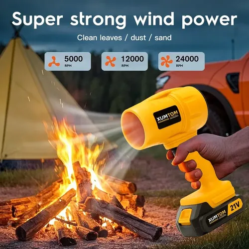 ブギボム Soprador de Folhas Portátil XUMTOM XT650 Sem Fio 21V 1050W com 2
